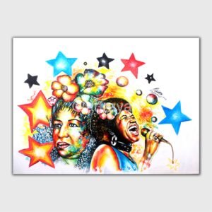 Areta Franklin - Canvas