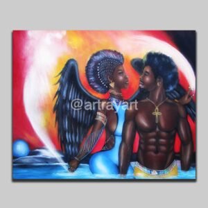 Black Angel - Canvas