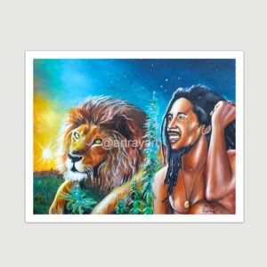 Bob Marley - Paper Print
