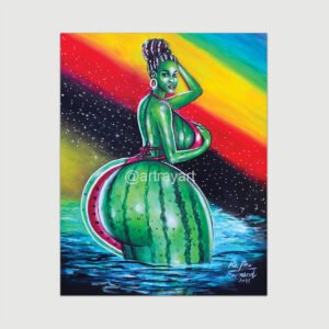 Her Features - Paper Print