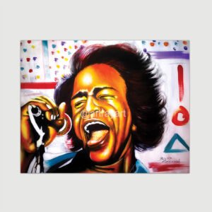 James Brown - Paper Print