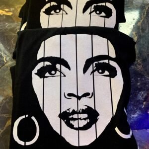 Lauryn Hill (White Glitter) - T-Shirt