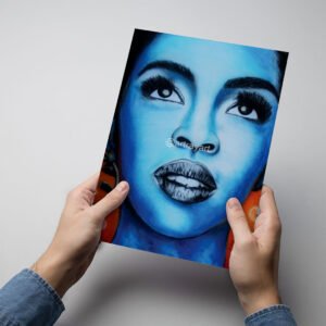 Lauryn Hill - Paper Print
