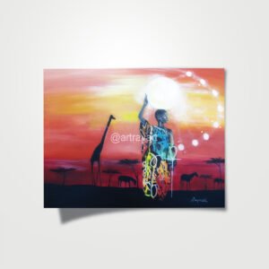Mother God - Paper Print