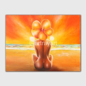 Naked Nature Nurtures - Canvas