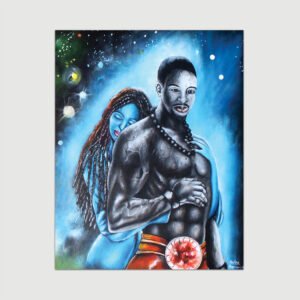 People Of The Sun (Right) - Paper Print