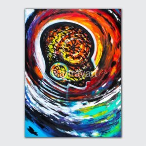 The Black Sun - Canvas