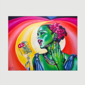 Billie Holiday - Paper Print