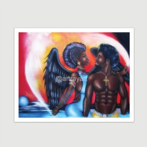 Black Angel - Paper Print